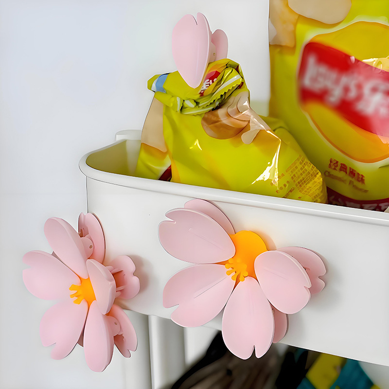 Sakura Magnetic Clip Creative  - Food Storage Plant ulasan dan harga