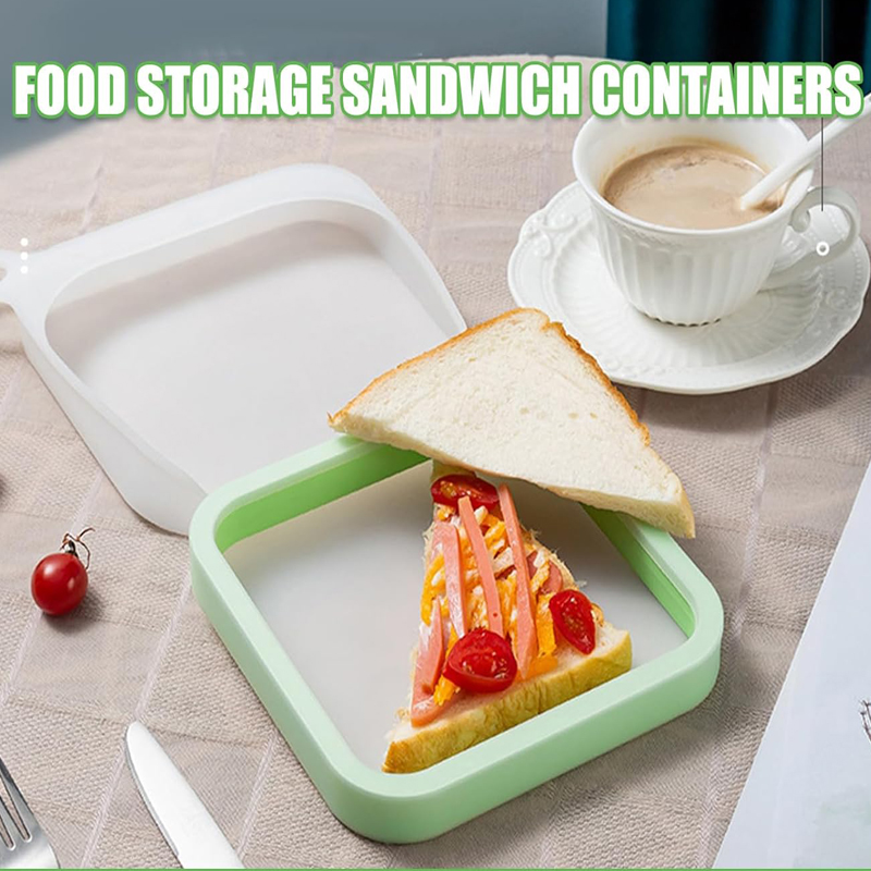 Silicone Sandwich Toast Bento  - Food Storage Silicone ulasan dan harga