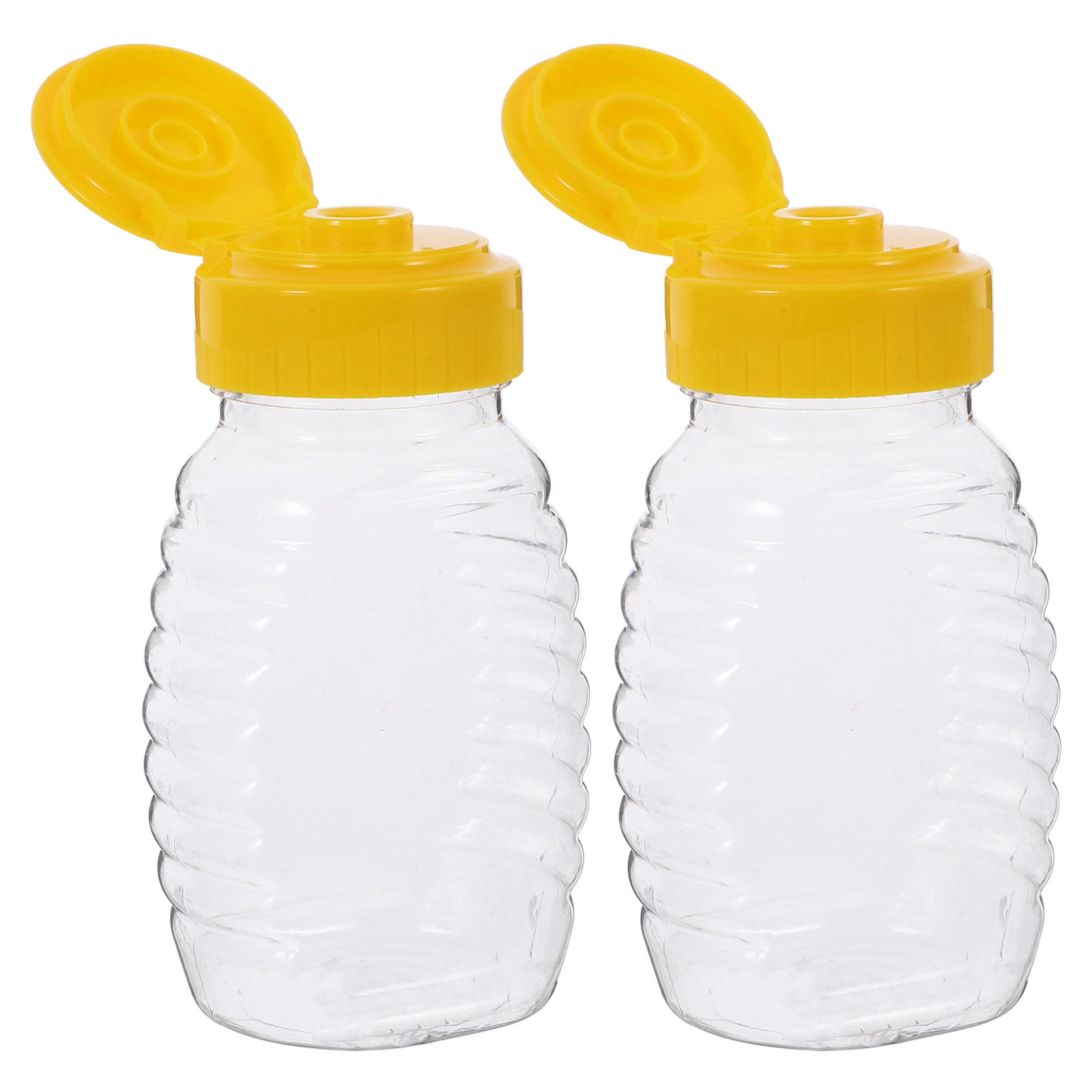 2Pcs Refillable Honey Squeeze  - Condiment Squeeze Bottle ulasan dan harga