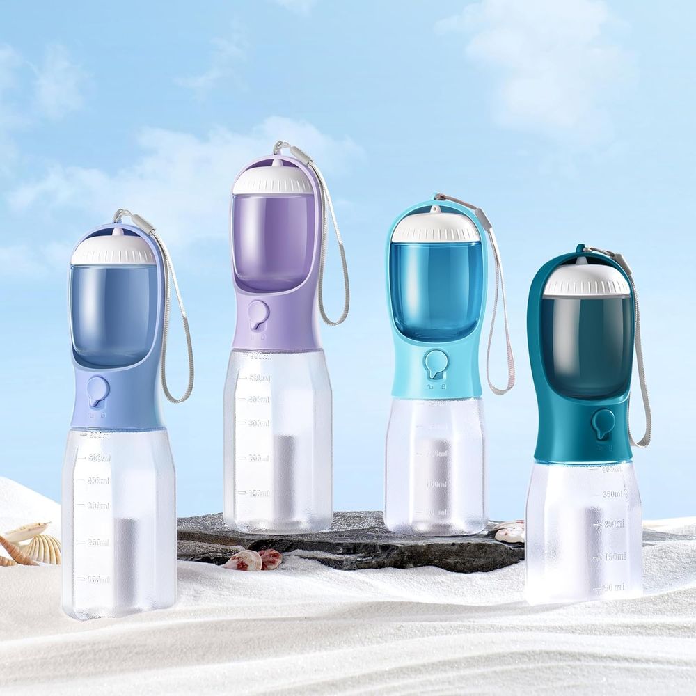 Dog Water Bottle with Food Con - Food Storage Essentials ulasan dan harga