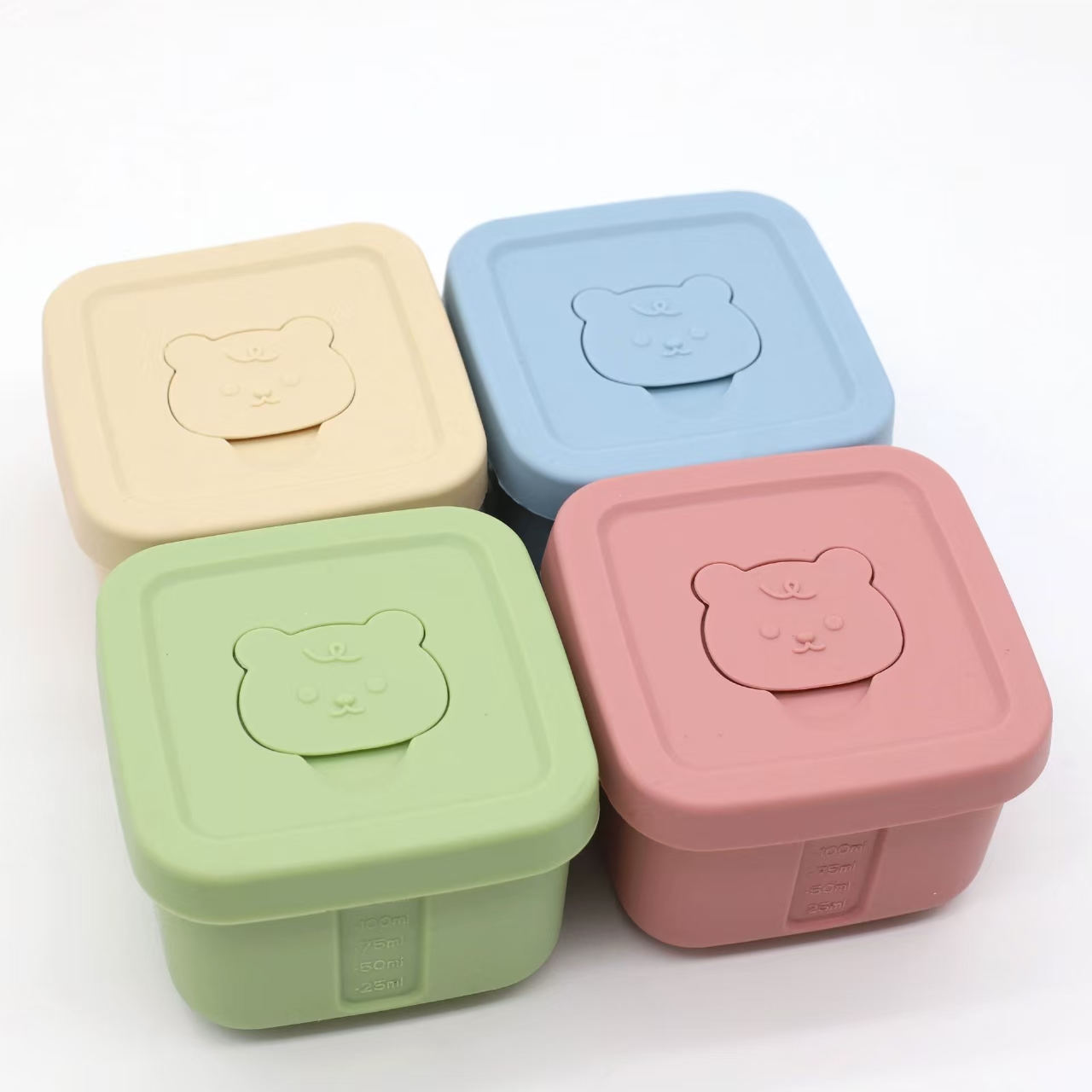 Silicone Food Supplement Box F - Food Storage Silicone ulasan dan harga