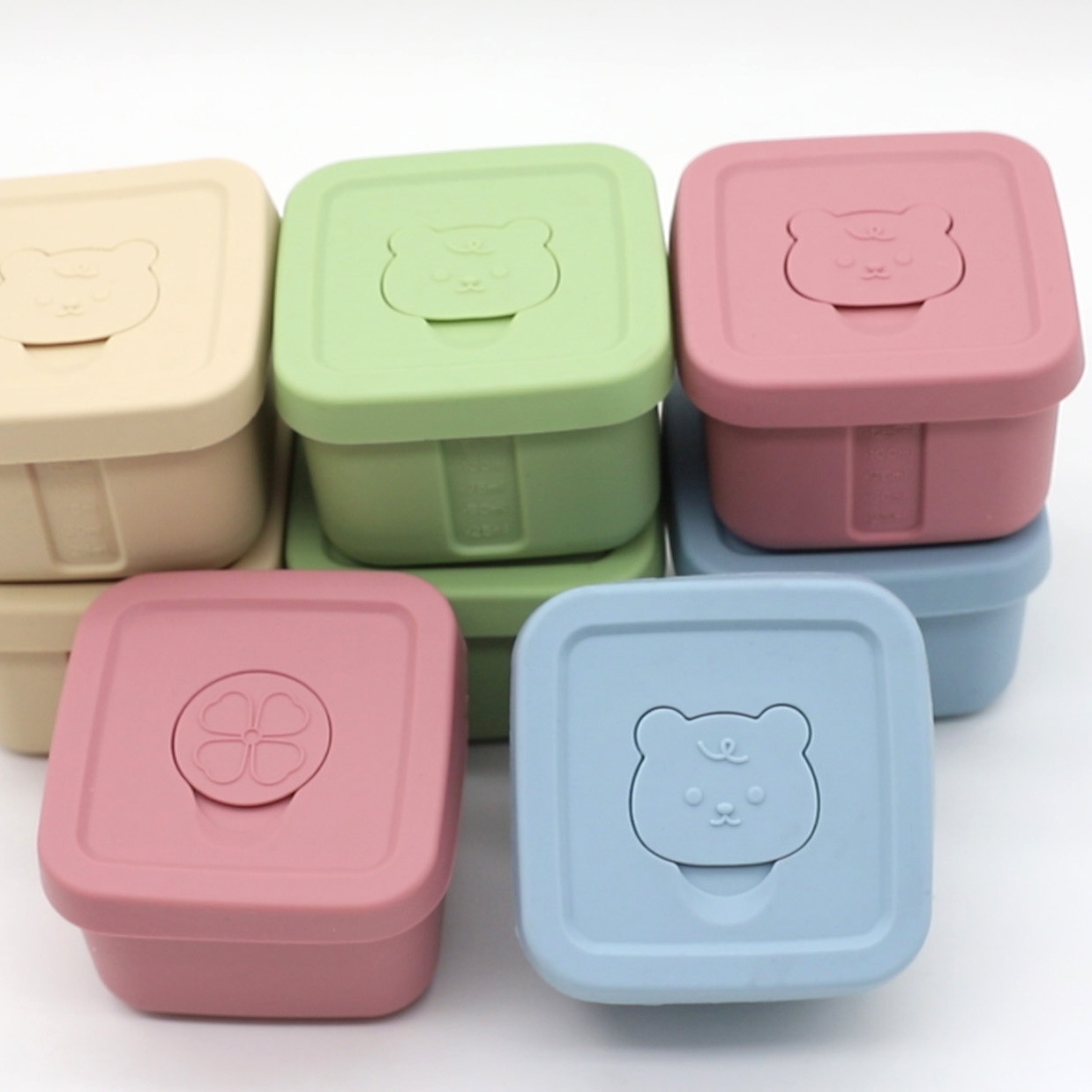 Silicone Food Supplement Box F - Food Storage Silicone ulasan dan harga
