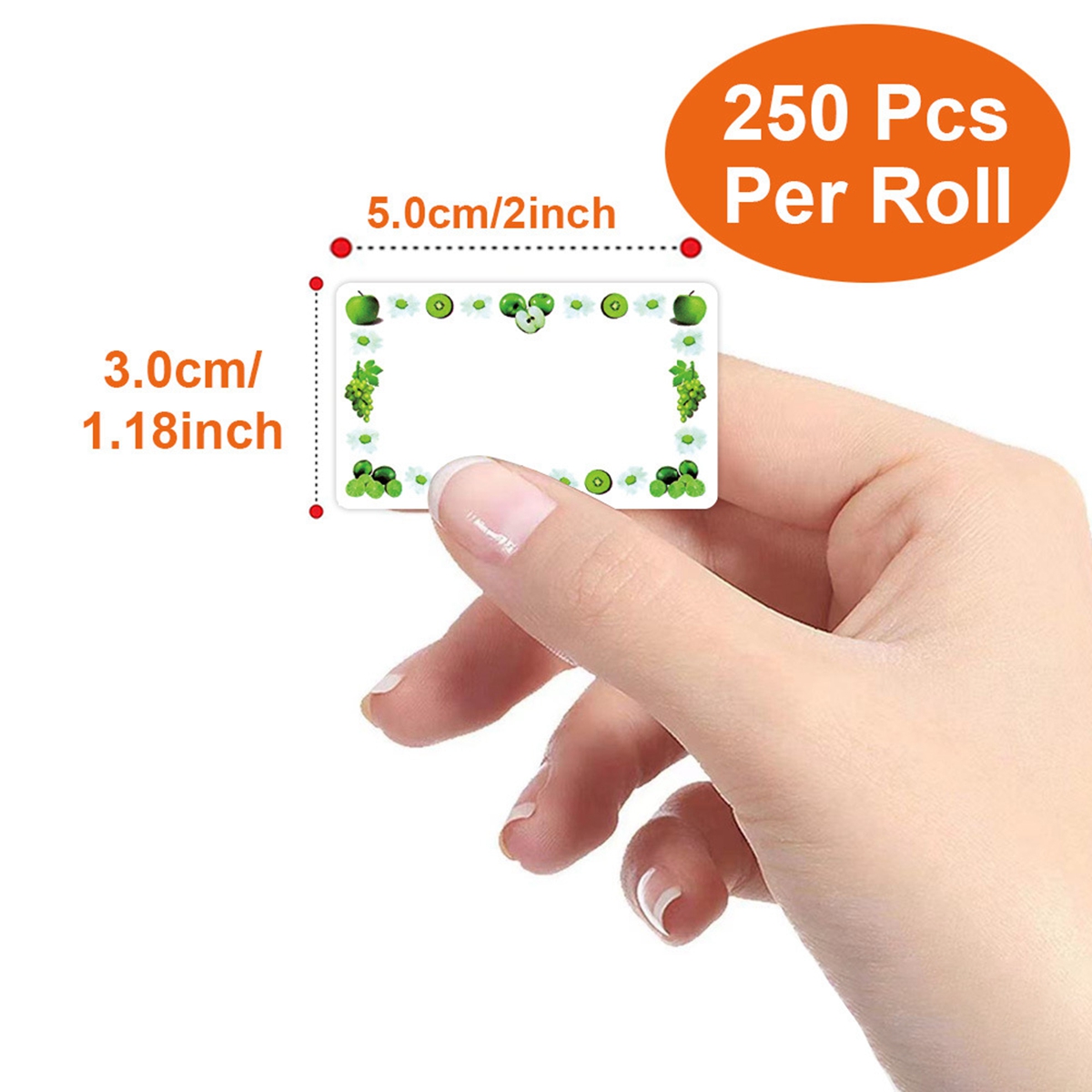 250Pcs Rectangle Canning Label - Food Storage Jar Labels ulasan dan harga