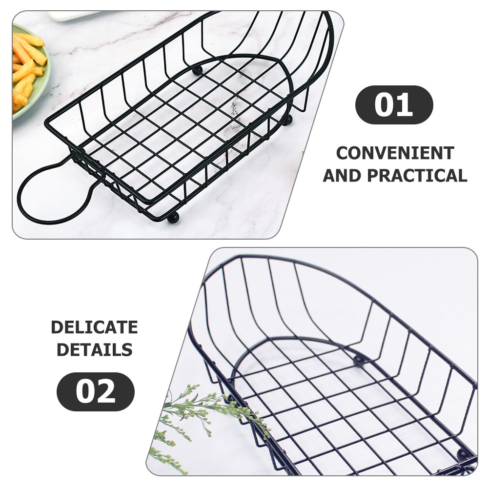 2Pcs Reusable Fry Basket Stron - Food Storage For Long Term ulasan dan harga