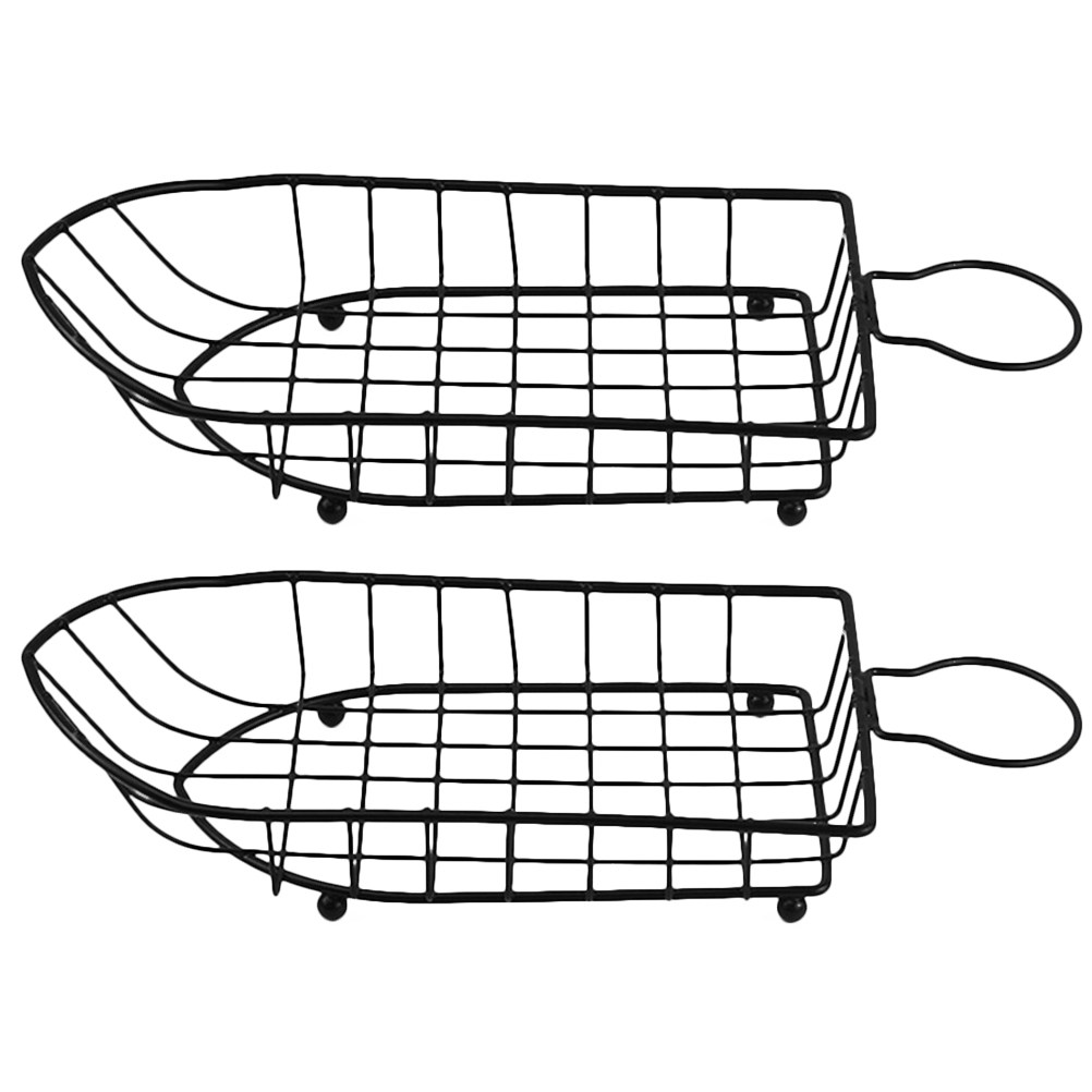 2Pcs Reusable Fry Basket Stron - Food Storage For Long Term ulasan dan harga